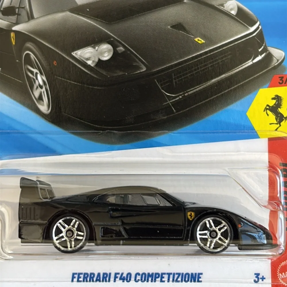 Ferrari F40 Competizione Black Car Hot Wheels Racing HotWheels Racer New 2026